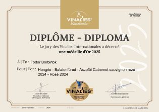 Aszófői Cabernet sauvignon rozé 2024 - Image 2