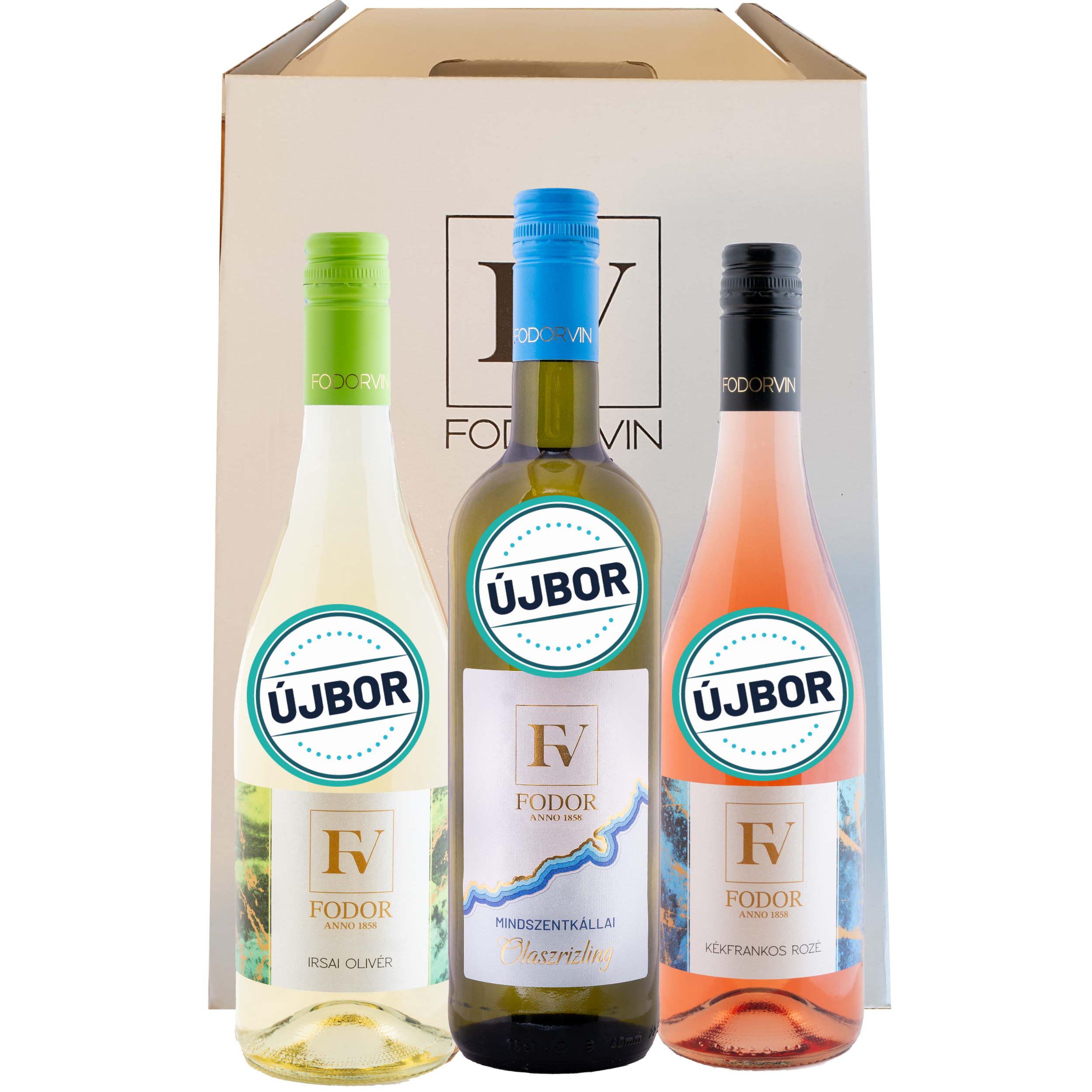 2025-ös évjáratú borok 3-as díszbobozban